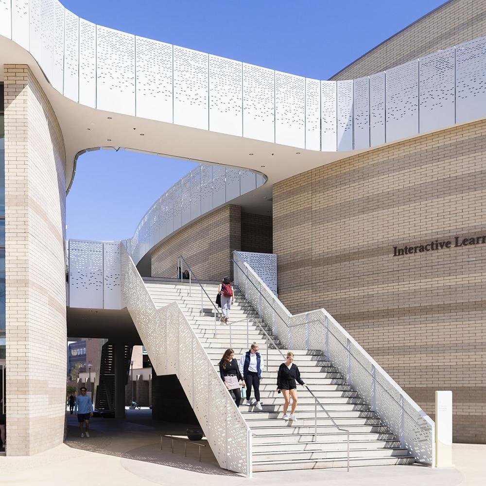 Interactive Learning Pavilion entrance